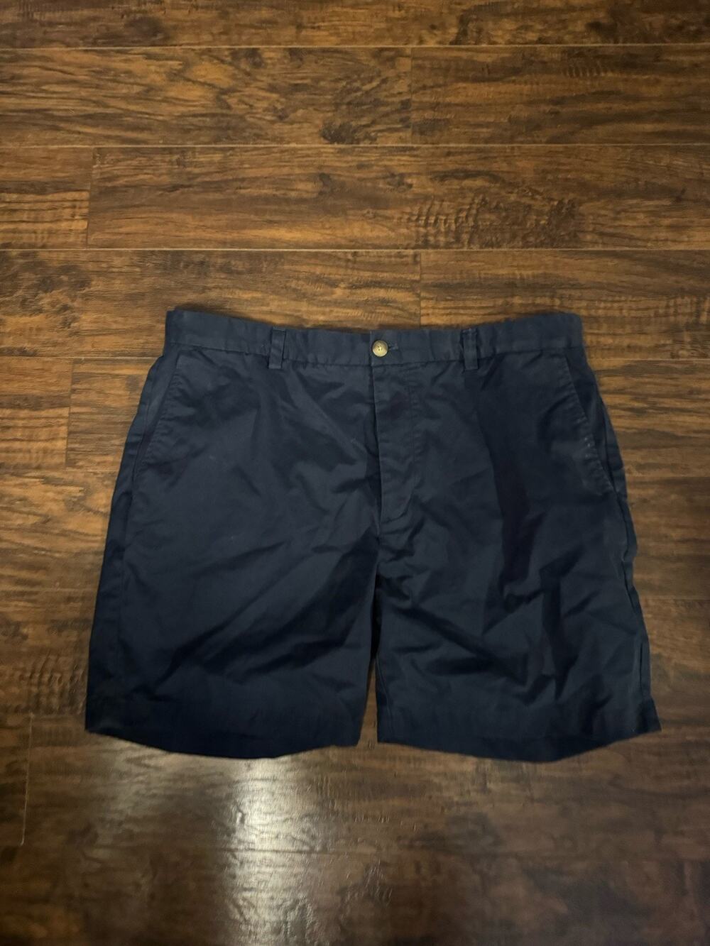 Vineyard Vines Shorts Mens 38 Navy Blue Breaker Stretch Chino Preppy Coastal